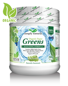 Super Greens + Apple Delicious Super Greens Digestion Alkalising Barley Grass Wheat Grass Spirulina Chlorophyll  