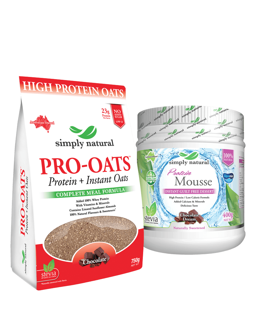Protein Oats Pancake Mousse Coconut Protein Mousse Low Calorie Dessert Fat Burner Natural Chocolate