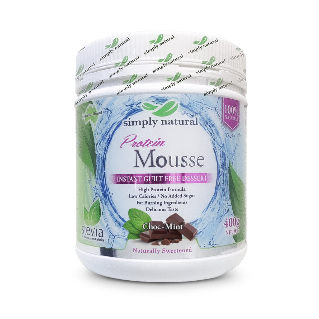 Protein Mousse Chocolate Mint - Simply Natural Nutrition