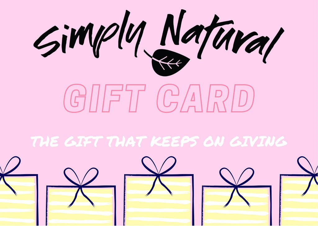 Simply Natural Gift Card - Simply Natural Nutrition